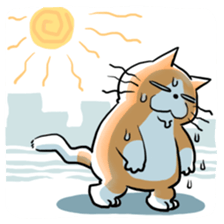 JIRO the cat sticker #4693397