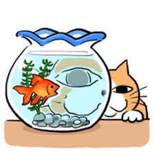 JIRO the cat sticker #4693402