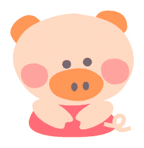 A not-so-slim piggy - "Debuta" sticker #4693608