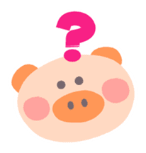 A not-so-slim piggy - "Debuta" sticker #4693610