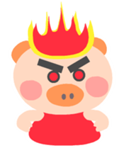 A not-so-slim piggy - "Debuta" sticker #4693615