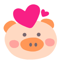 A not-so-slim piggy - "Debuta" sticker #4693624