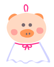 A not-so-slim piggy - "Debuta" sticker #4693629
