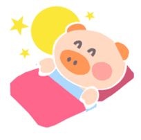 A not-so-slim piggy - "Debuta" sticker #4693634
