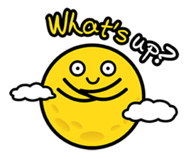 Moon's wish. sticker #4693848