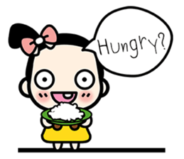 Moon's wish. sticker #4693850