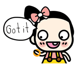 Moon's wish. sticker #4693852