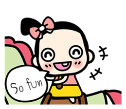 Moon's wish. sticker #4693855