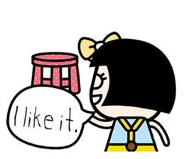 Moon's wish. sticker #4693856