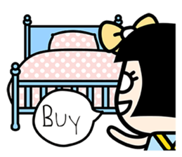 Moon's wish. sticker #4693858