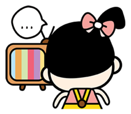 Moon's wish. sticker #4693861