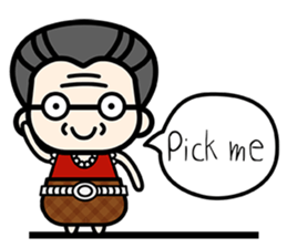 Moon's wish. sticker #4693862