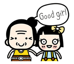 Moon's wish. sticker #4693865