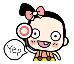 Moon's wish. sticker #4693866