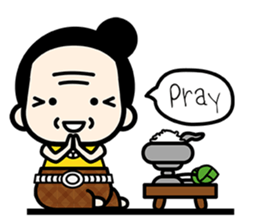 Moon's wish. sticker #4693871