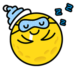 Moon's wish. sticker #4693874