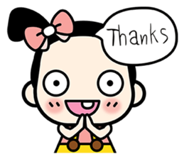 Moon's wish. sticker #4693875