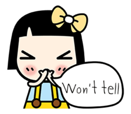 Moon's wish. sticker #4693877