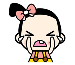 Moon's wish. sticker #4693879