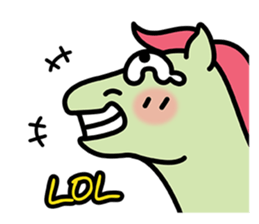 Moon's wish. sticker #4693883