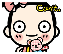 Moon's wish. sticker #4693885