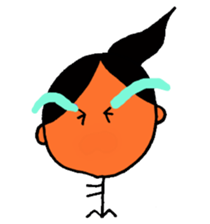 Family that has a round face sticker #4693896