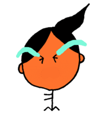 Family that has a round face sticker #4693896