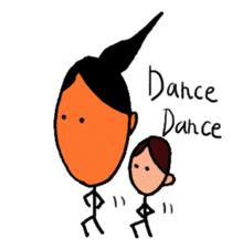 Family that has a round face sticker #4693904