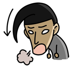 White Eyed People sticker #4693938