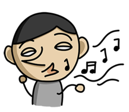 White Eyed People sticker #4693939