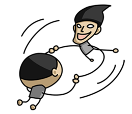 White Eyed People sticker #4693948