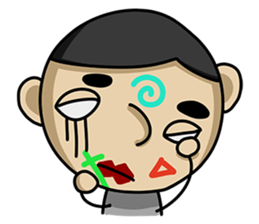 White Eyed People sticker #4693949