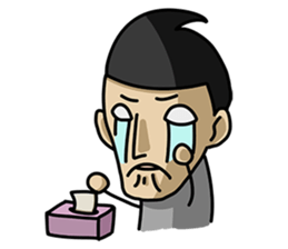 White Eyed People sticker #4693950