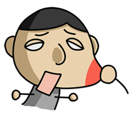 White Eyed People sticker #4693953