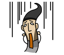 White Eyed People sticker #4693961