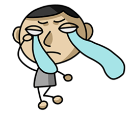 White Eyed People sticker #4693966