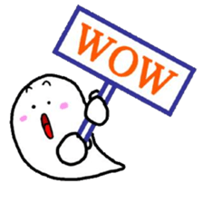 Ill haunted her with a smile sticker #4694051