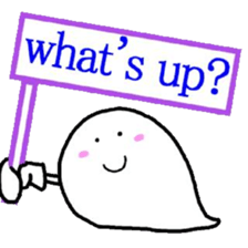 Ill haunted her with a smile sticker #4694052