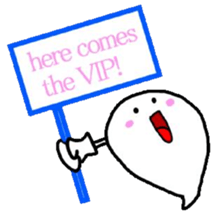 Ill haunted her with a smile sticker #4694057