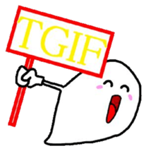 Ill haunted her with a smile sticker #4694067