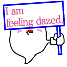 Ill haunted her with a smile sticker #4694079