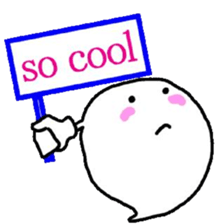 Ill haunted her with a smile sticker #4694084