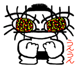 protrude eyes sticker #4694360