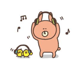 usako and piyoko (English) sticker #4694392