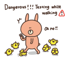 usako and piyoko (English) sticker #4694394