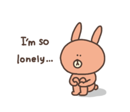 usako and piyoko (English) sticker #4694404