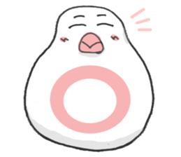 Daifuku Buncho(Daifuku Java sparrow) sticker #4694568