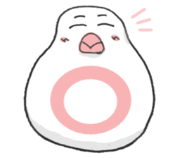 Daifuku Buncho(Daifuku Java sparrow) sticker #4694568