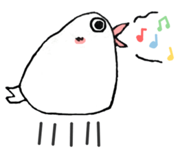 Daifuku Buncho(Daifuku Java sparrow) sticker #4694571