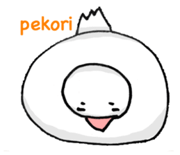 Daifuku Buncho(Daifuku Java sparrow) sticker #4694579